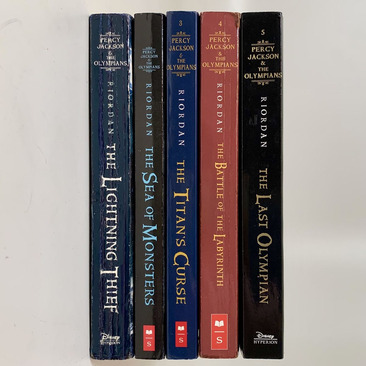 Percy Jackson And The Olympians Series  Books 1-5