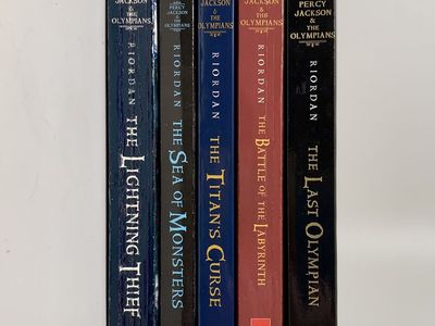 Percy Jackson And The Olympians Series Books 1-5