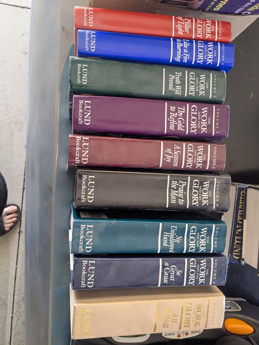The work and the glory full set of books. Lund