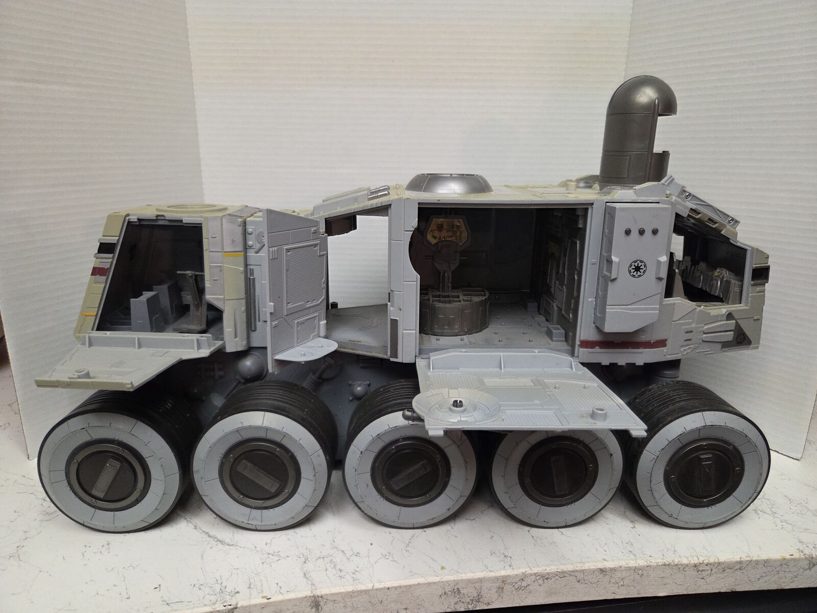 Star Wars Clone Wars Turbo Tank Vehicle Juggernaut Hasbro 2008.