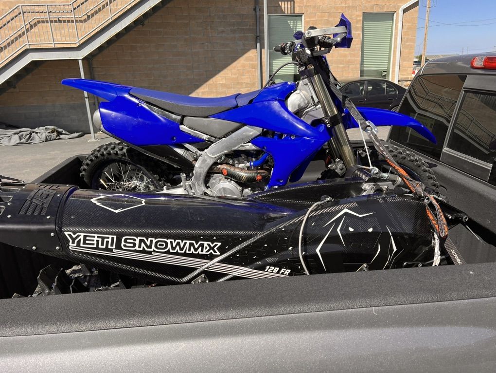2023 Yamaha YZ450FX W/ 2023 Yeti 129FR