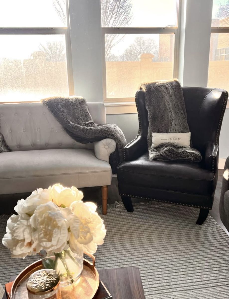 Porter Design Grant Wingback Crackle Leather Chair