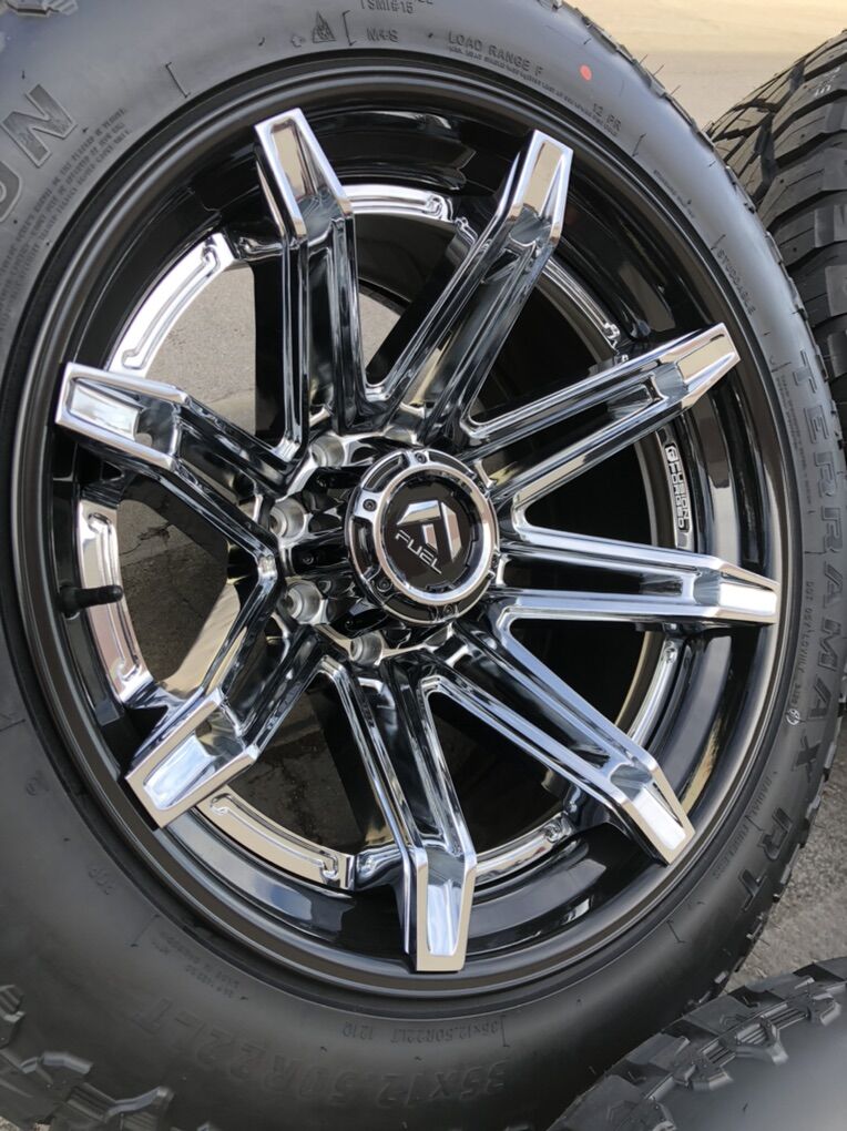 New Wheels Fuel Fusion Forged & Tires LT35x12.5R22