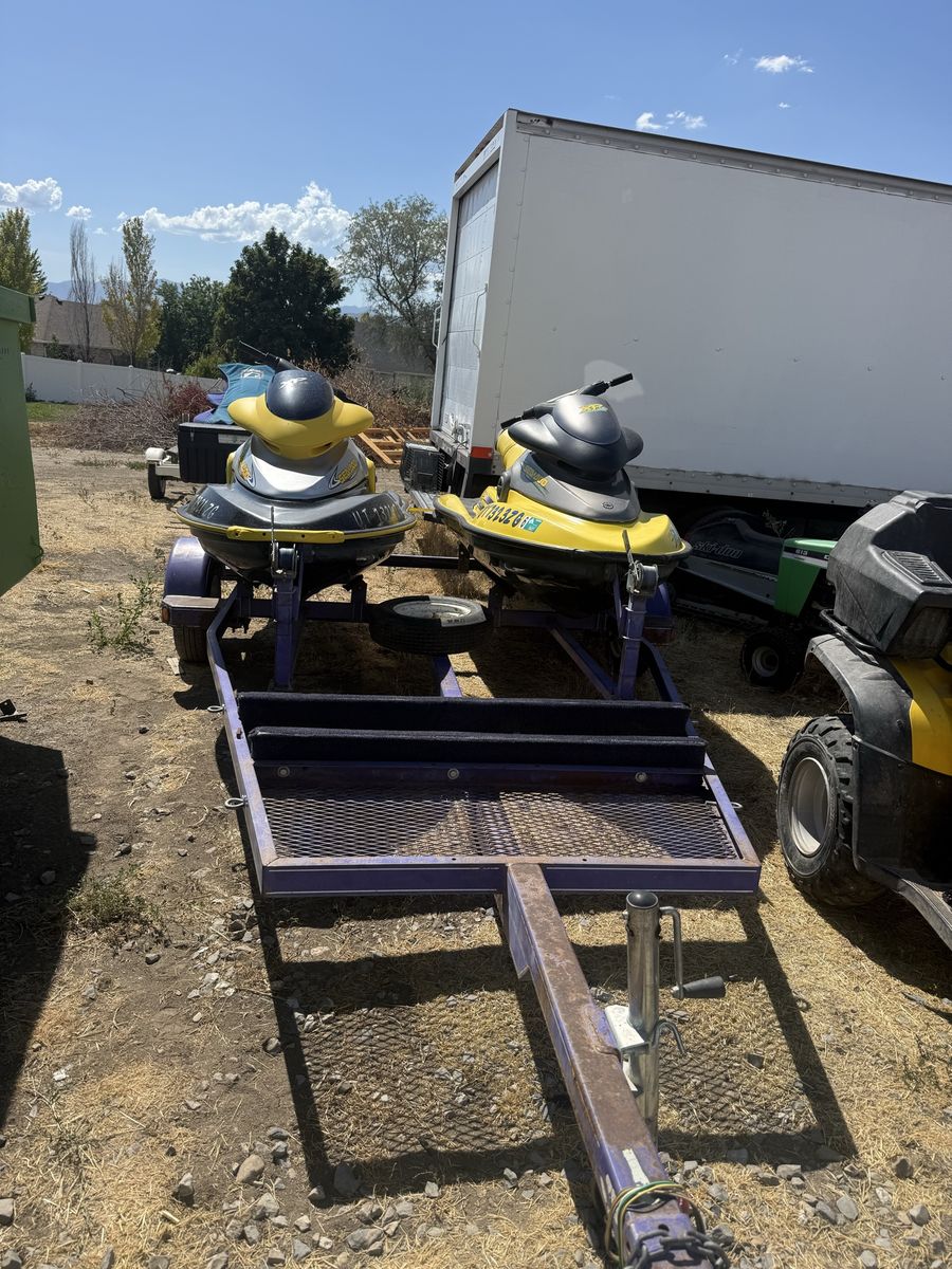 2000 & 1999 SEA DOO XP 951's with trailers