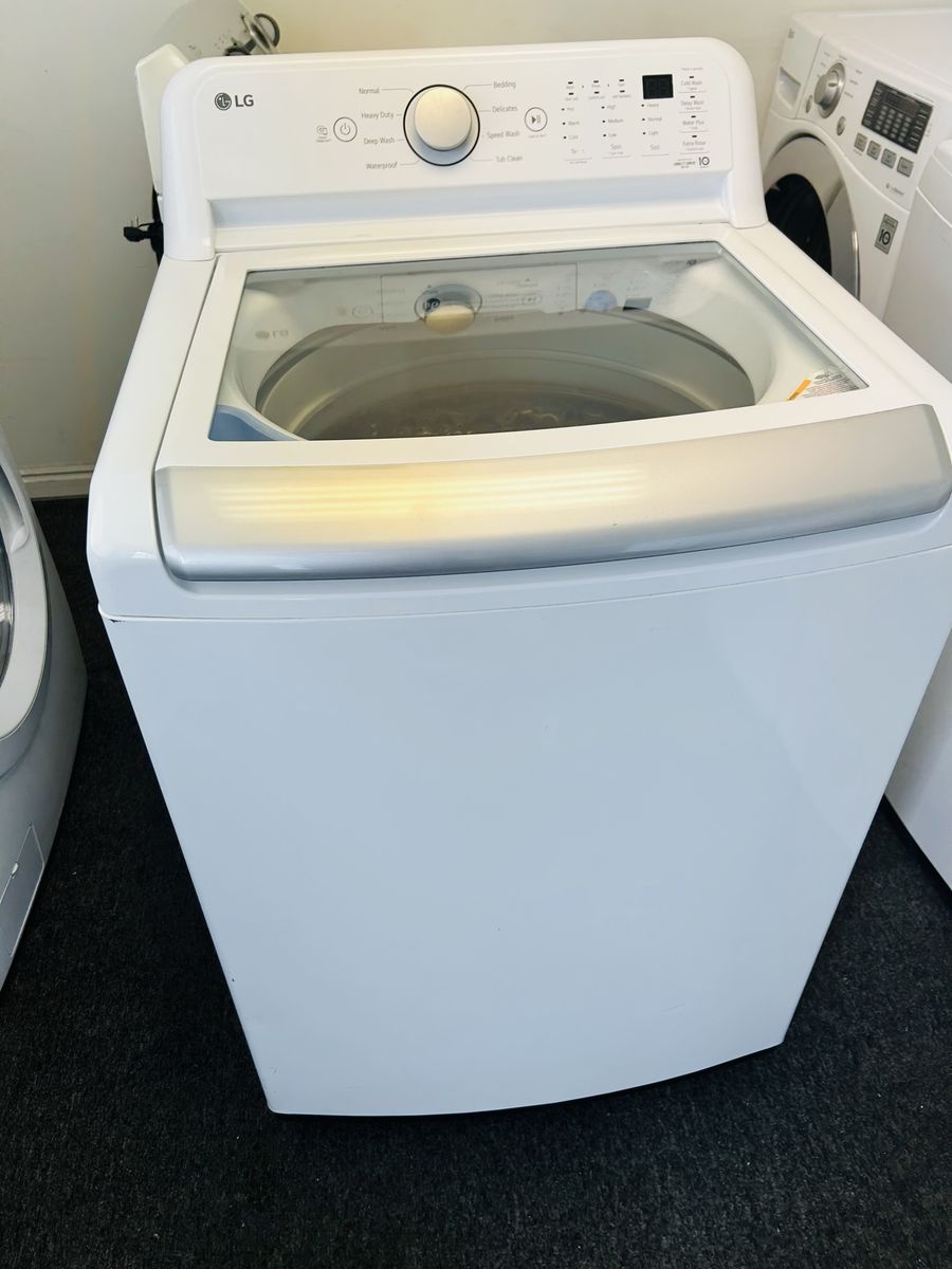 Lg super capacity washing machine
