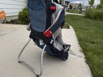 Osprey Poco AG Child Carrier Backpack with Sunshade and Kickstand - Excellent Condition