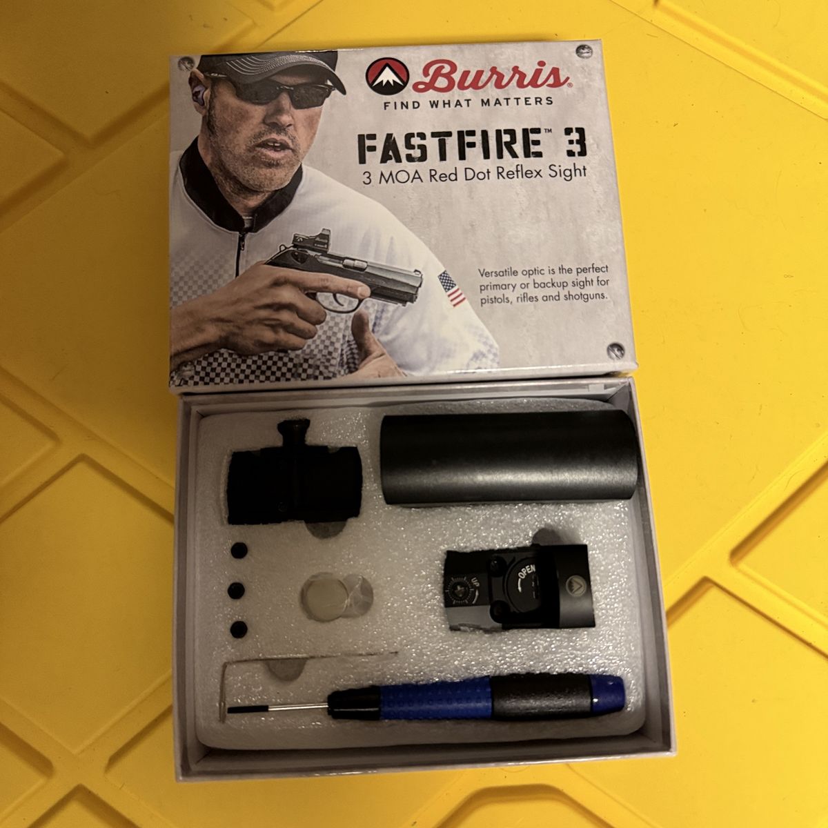 Burris FastFire 3 3 MOA Red Dot Reflex Sight in Box