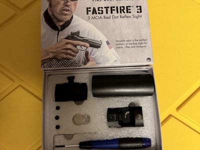 Burris FastFire 3 3 MOA Red Dot Reflex Sight in Box