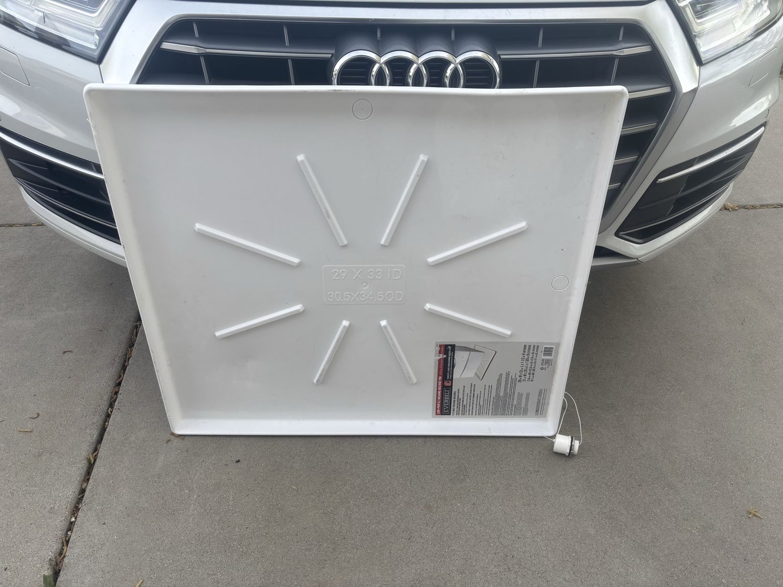 Everbilt 29x33inch Washing Machine Drain Pan