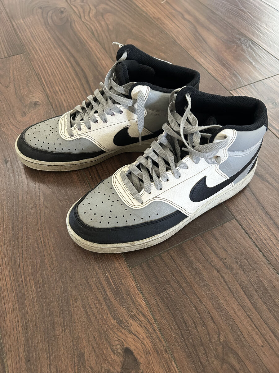 Men's Nike Court Vision Mid "Light Smoke Grey"