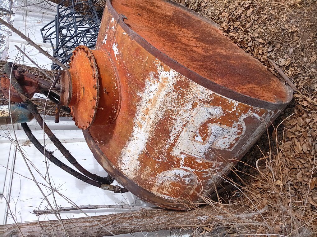 vintage gas container