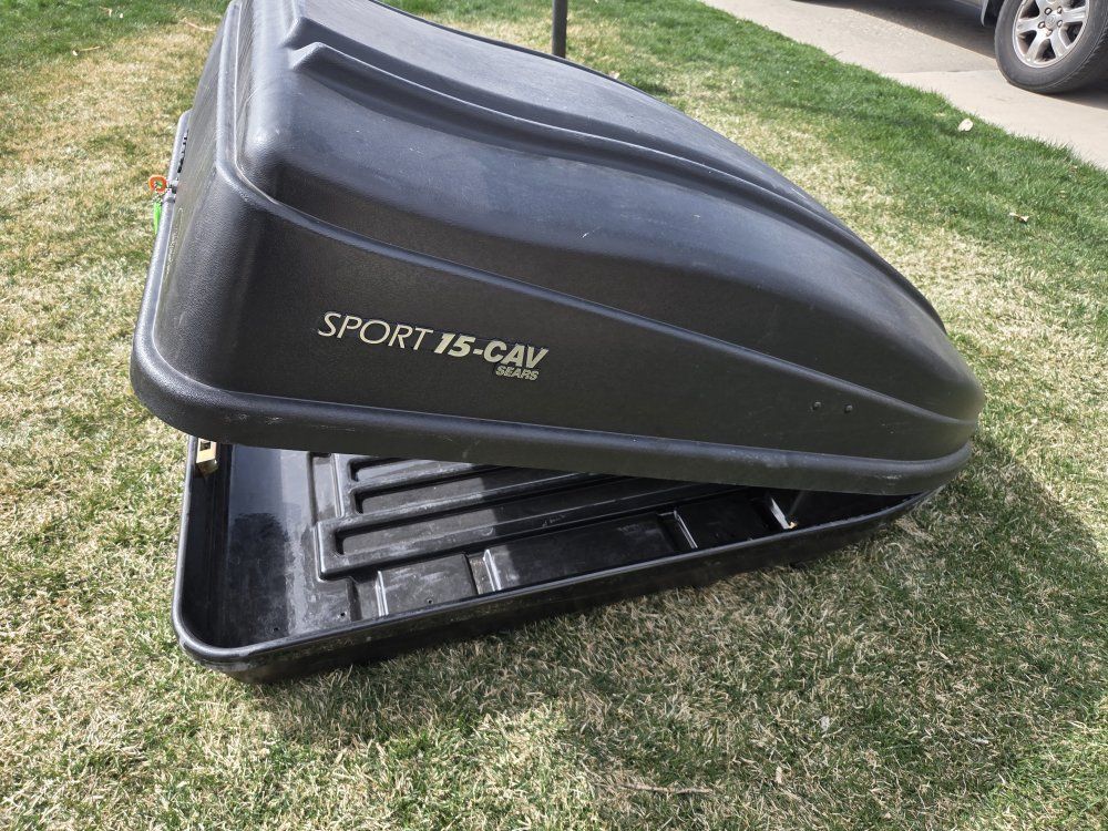 Sears Sport 15-CAV Cargo Roof Box W/Lock
