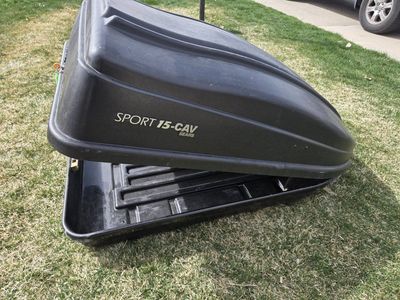 Sears Sport 15-CAV Cargo Roof Box W/Lock