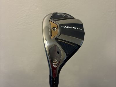 Callaway Paradym 4 Hybrid 21° Left Hand Stiff Flex Hzrdus Shaft - New with Headcover