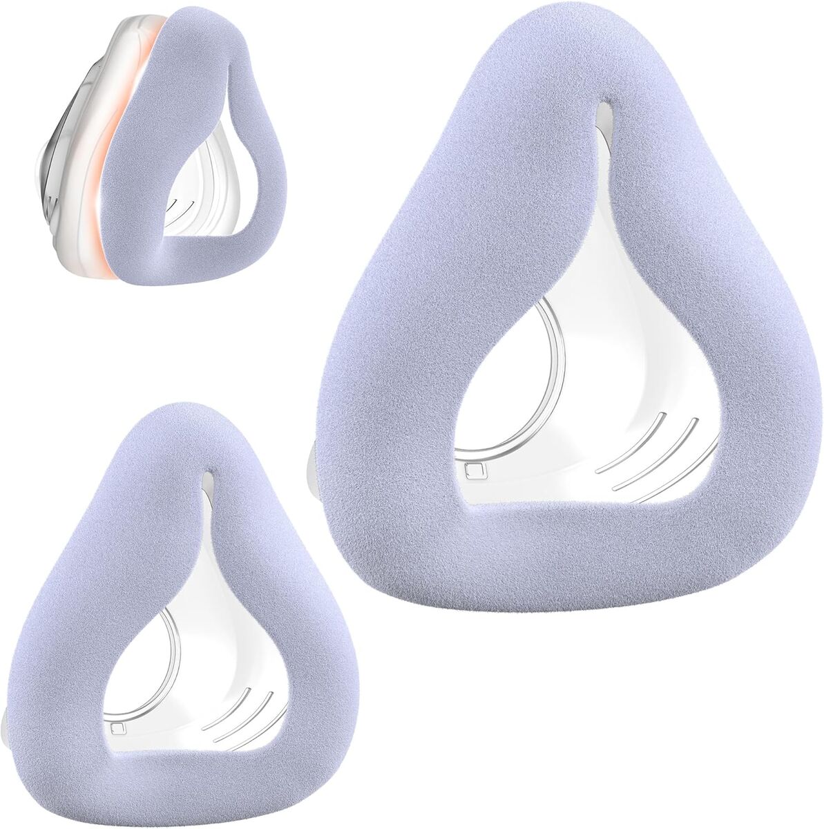 NEW Upgraded F20 Fabric Mask Cushion(M) for AirFit F20 & Airtouch, F20 Cushion 2PCS(Medium)