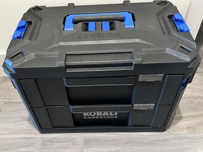 Brand New Kobalt Casestack Double Drawer