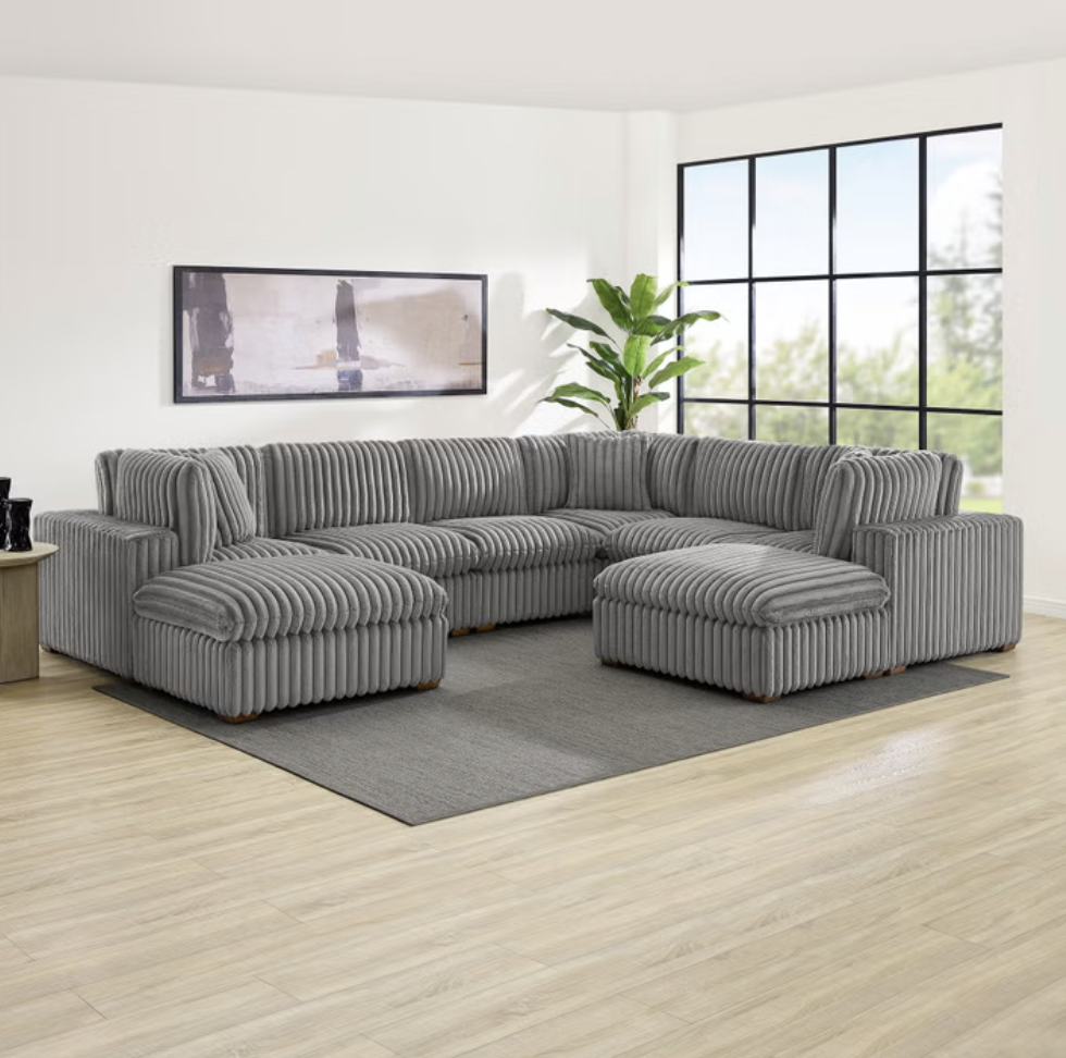 BACK TO SCHOOL DEAL – THOMASVILLE LOWELL 8-PIECE MODULAR SECTIONAL