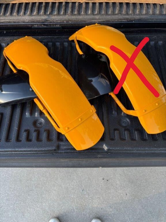 Honda Motorcycle Trail CT125 Front Fender