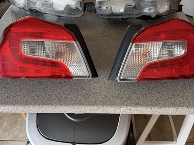 2015 Subaru WRX Front And Read Headlights
