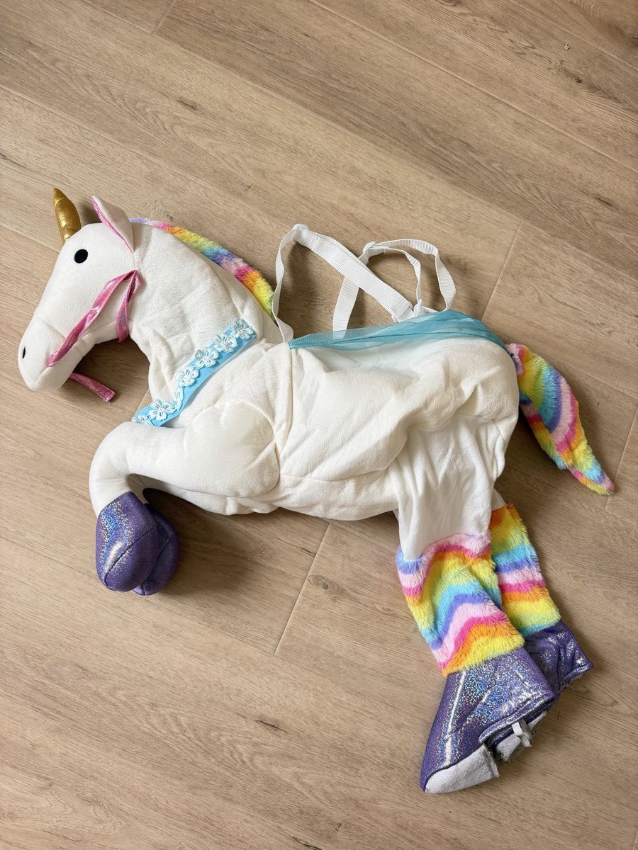 Toddler Unicorn Ride-Along Halloween Costume