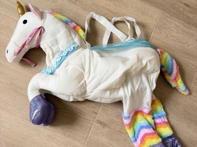 Toddler Unicorn Ride-Along Halloween Costume