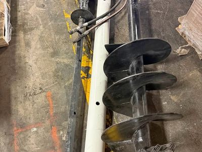 NEW Altec H-200 Hydraulic Auger Drive + 18” x 5’ Bit + Extension – Skid Steer Ready $4,500