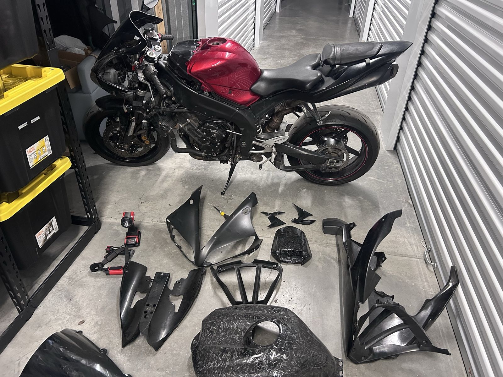 2005 Yamaha R1 locked up mechanic special