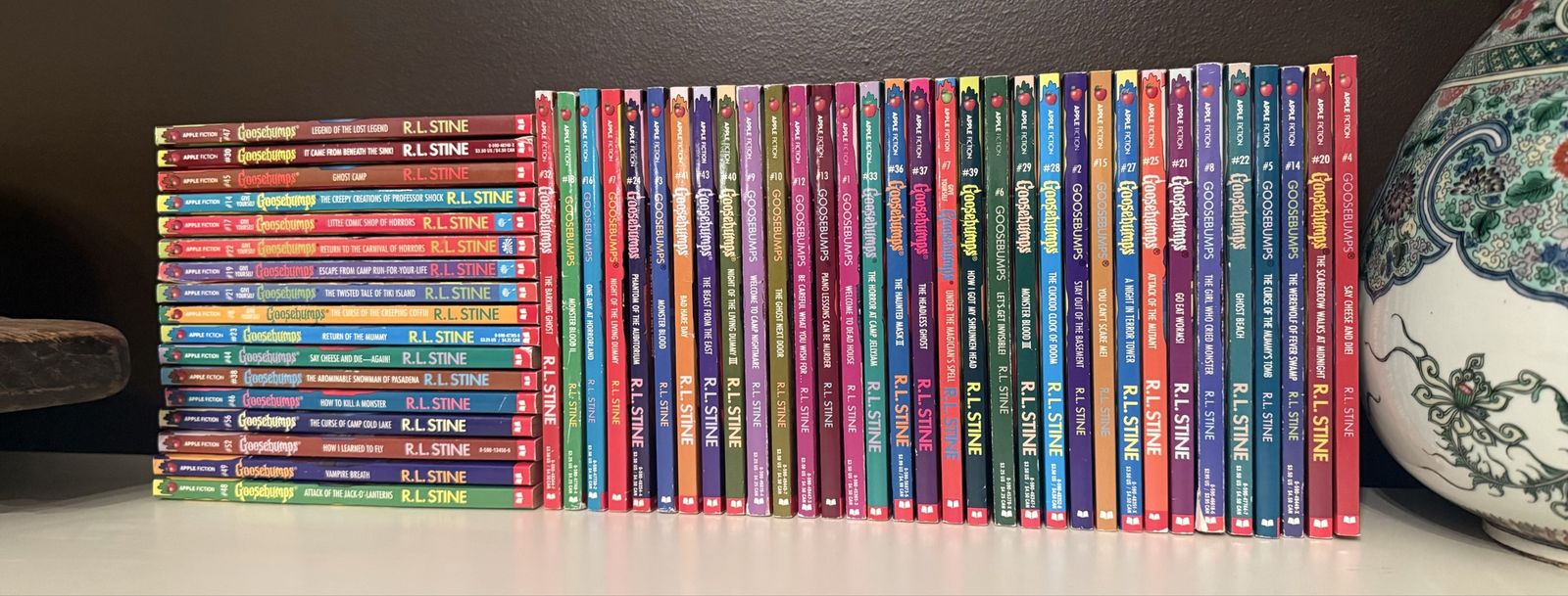 Goosebumps Book Collection by R.L. Stine (1st Editions)