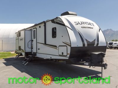 2022 Crossroads Rv Sunset Trail 331BH Rear Living Room Kitchen Island U-Shaped Dinette