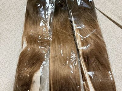 Zala Medium Brown Balayage 5 Piece Clip In Human h