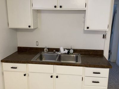 FREE White Kitchen Cabinets, Sink, Countertops