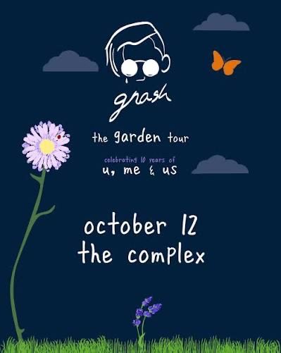 Gnash The Garden Tour Concert 4 Tickets - October 12 at The Complex