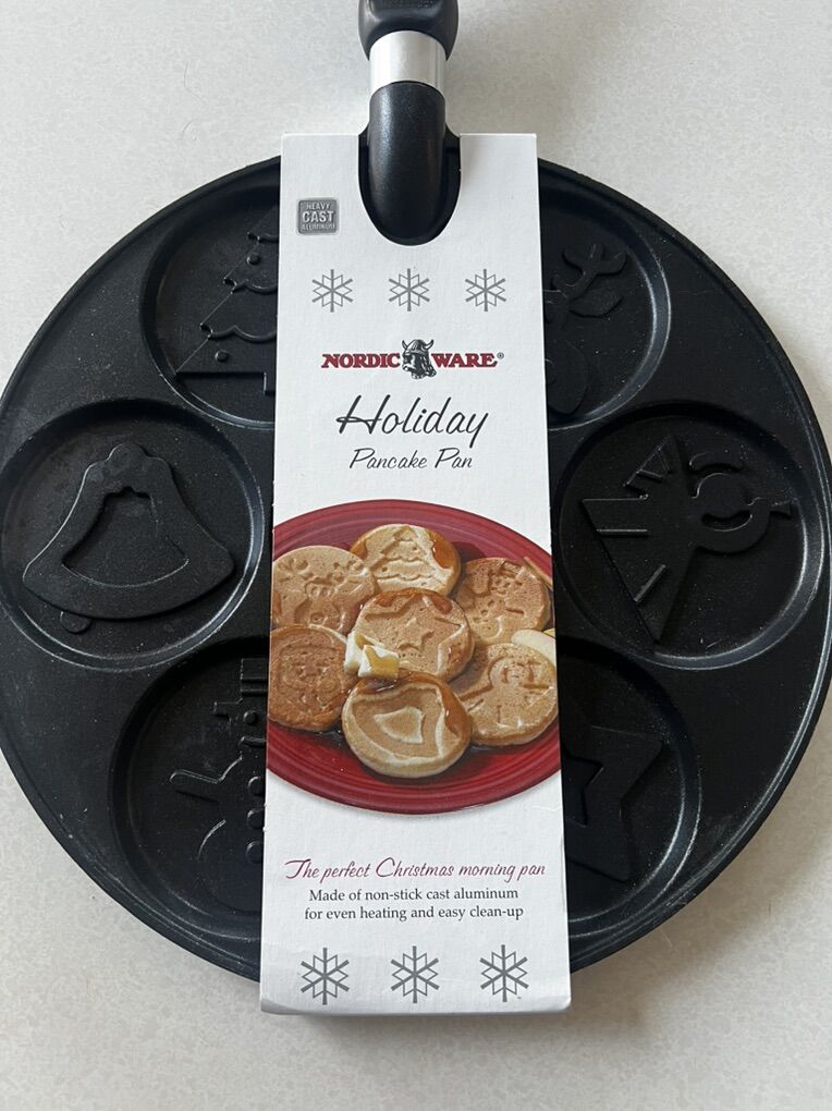 New NordiC Ware Holiday Pancake Pan