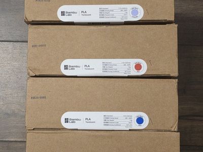 Bambu Lab Translucent PLA Filament
