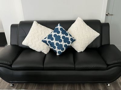 Leather Looking Sofa