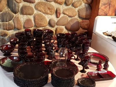 Avon Cape Cod collection - approx 100 perfect, never used, inherited collection