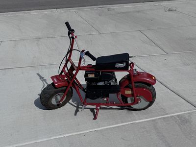 Coleman CT100U Mini Bike - Red 3.0 HP OHV Gas Powered
