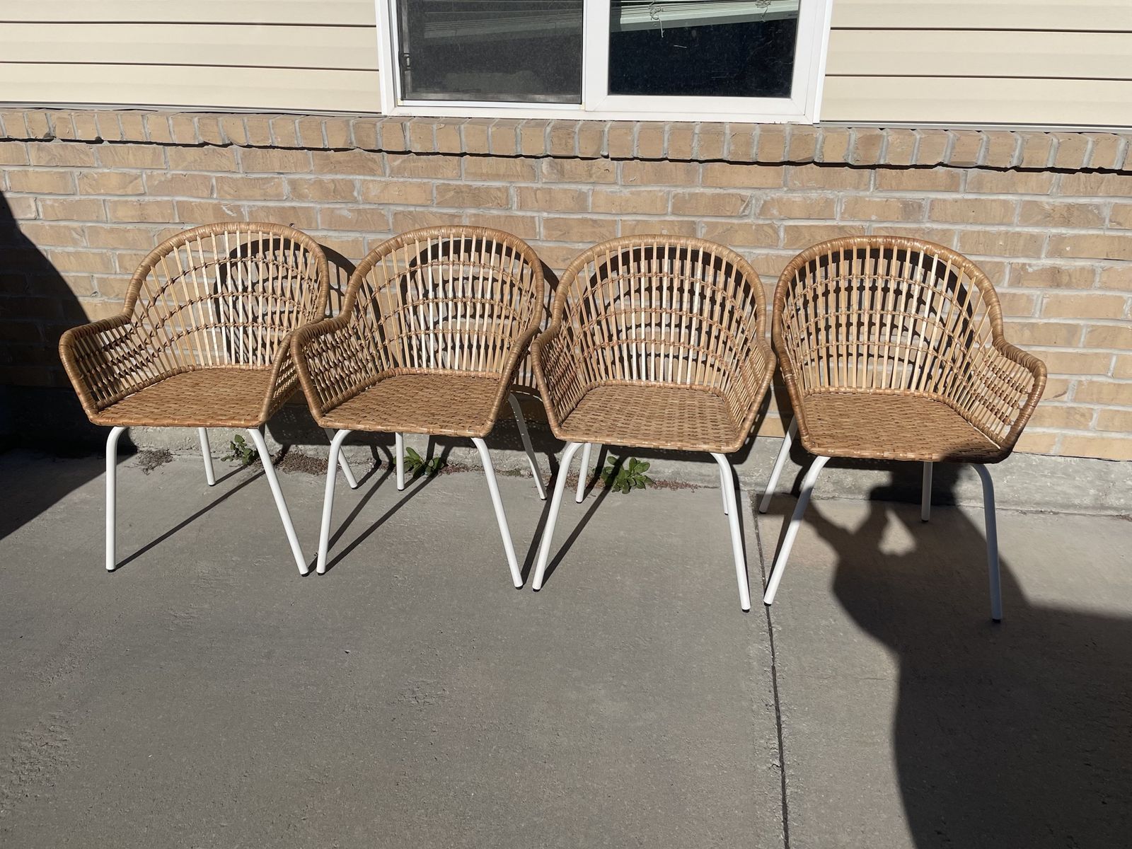 Rattan chairs