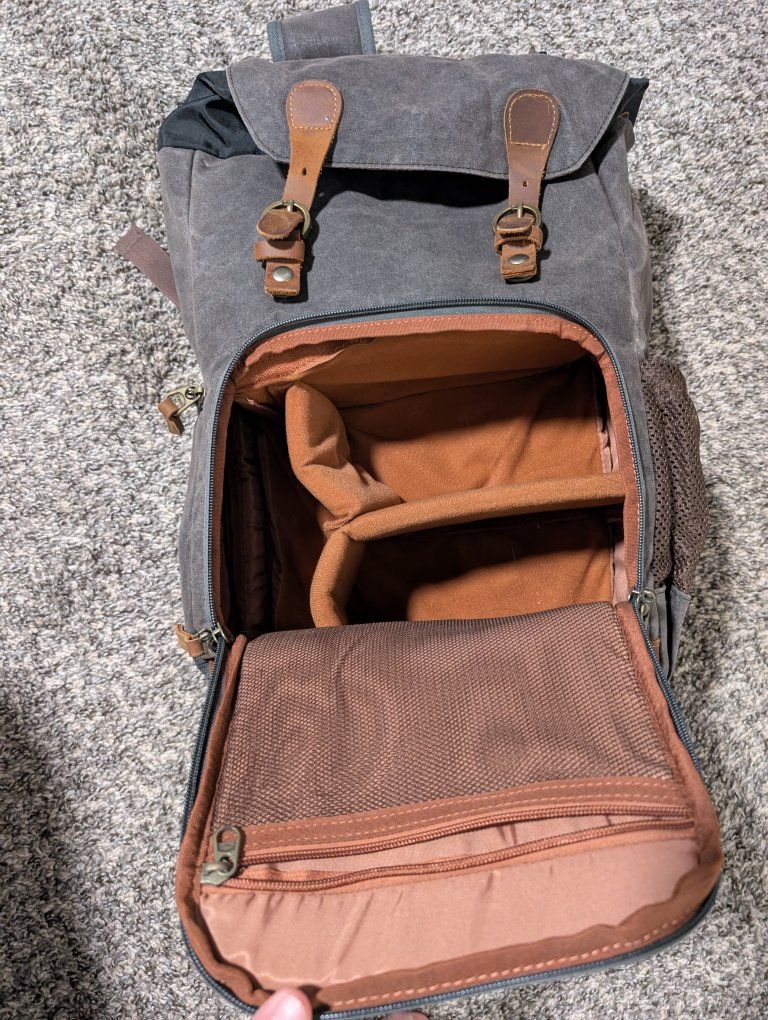 Camera backpack