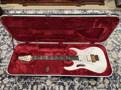 Ibanez Jem Premium Guitar Mint JEM7VP Steve Vai Signature White RG550 RG-550 RG 550