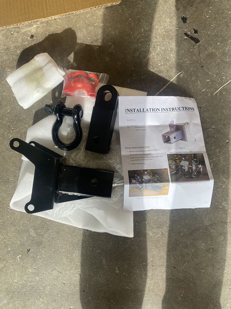 UTV 2 Reciever Hitch Can Am Renegade