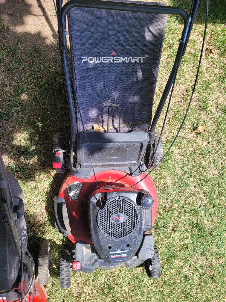 PowerSmart 170cc Gas Powered Lawn Mower with Grass Bag