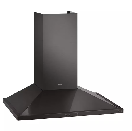 Brand new 36" black stainless steel range hood
