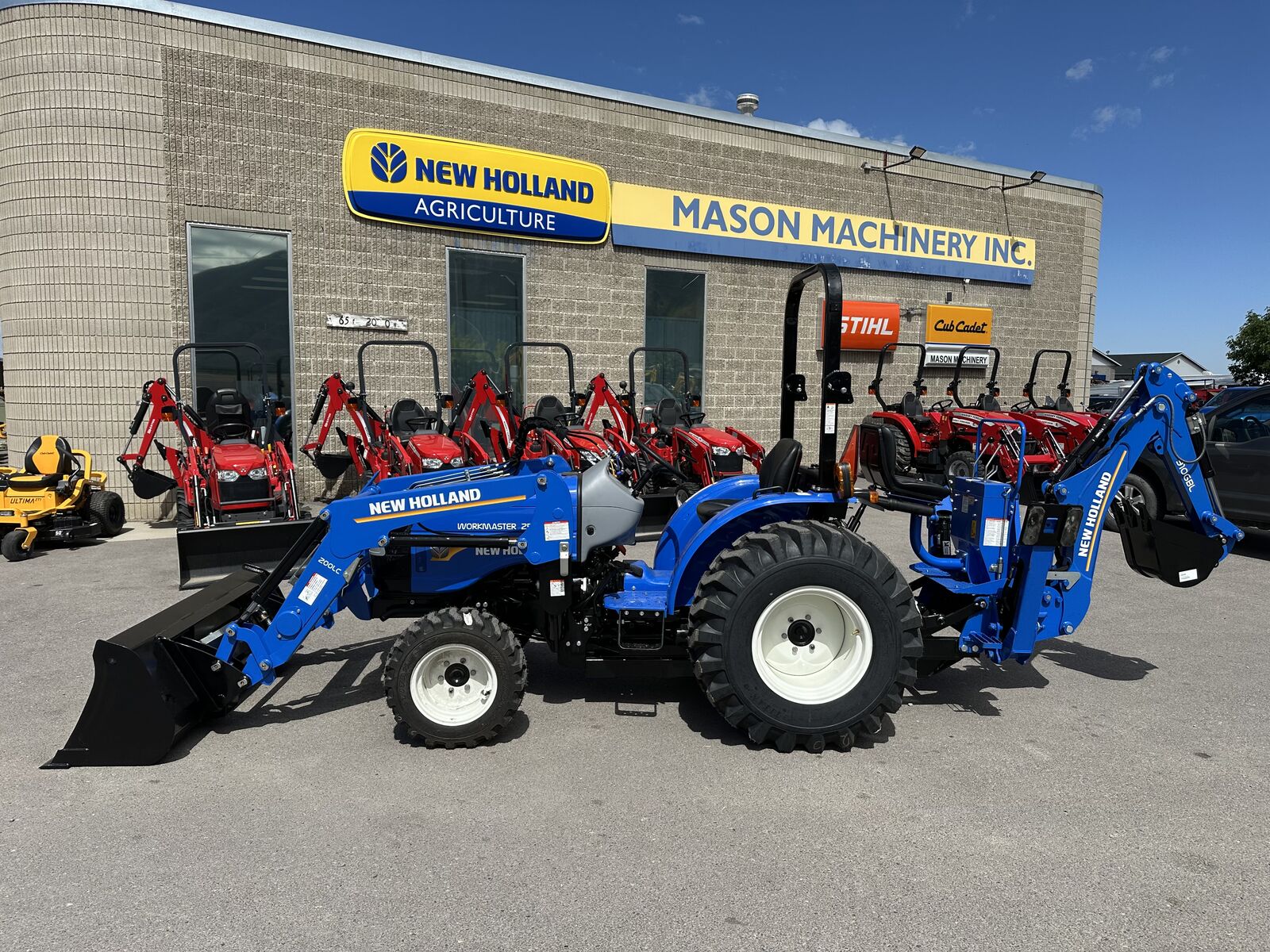 *NEW* New Holland Workmaster 25 Compact Tractor Loader Backhoe