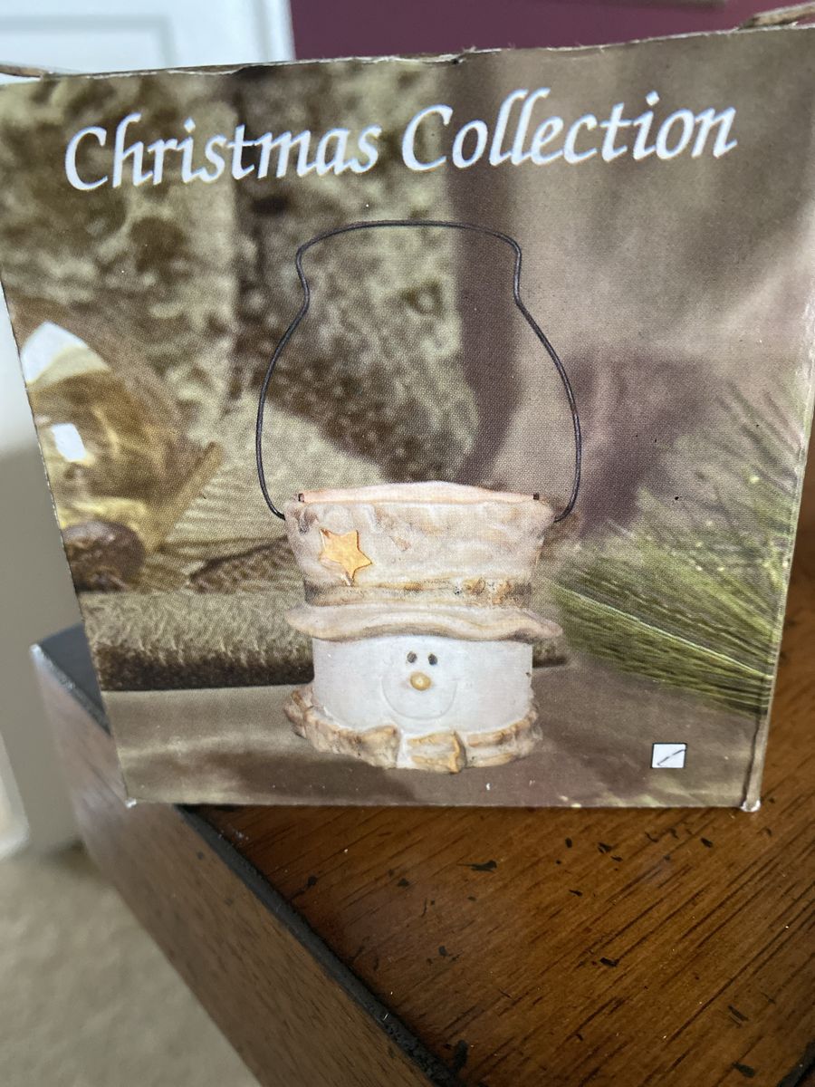 Christmas votive holder 