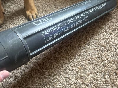 Mortar Canister (empty) collectible