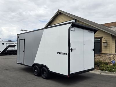 2027 Criterion 8x18 / 8.5x18 .080 Aluminum PolyCor Enclosed Cargo Trailer New