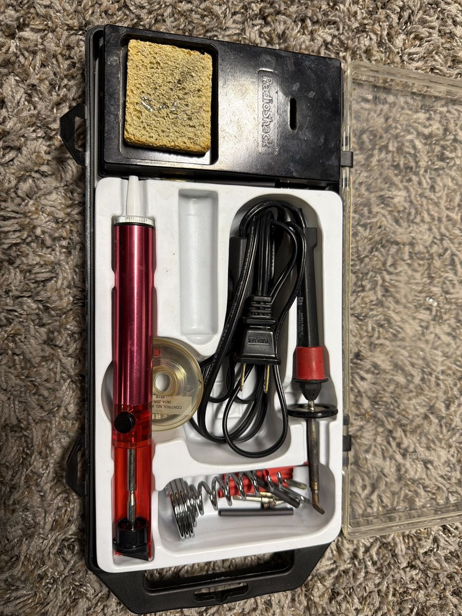 Radioshack 20w soldering iron kit