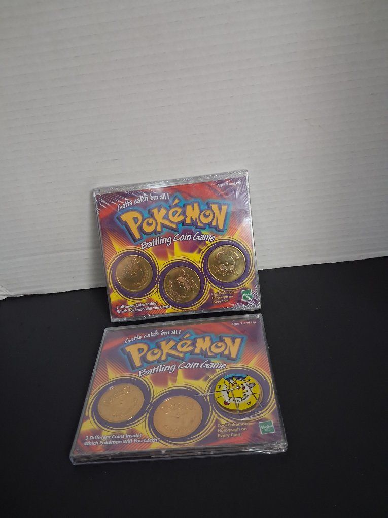 2 POKEMON BATTLING COIN GAMES
