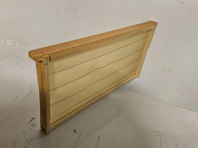 New Bee Frames with hard wax